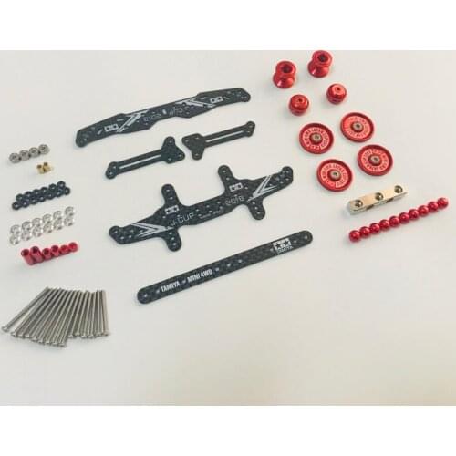 1 Set MA/AR/S2/MS/FMA Chassis Modify Spare Parts 2018 Version for Tamiya Mini 4WD Racing Car Model
