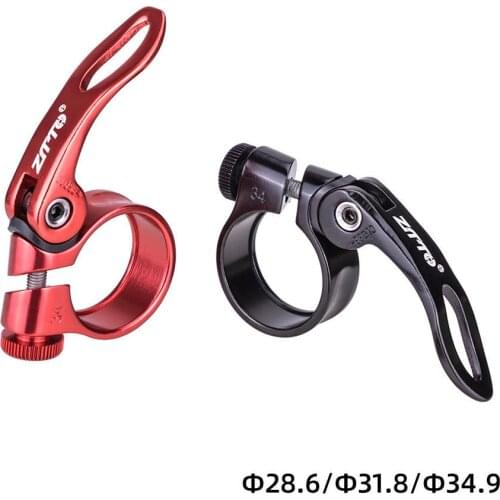 Aluminium Alloy Bike Seat Post Clamp Tube Clip Quick Release Lock Seatpost Clamp Bike Parts Accessorie