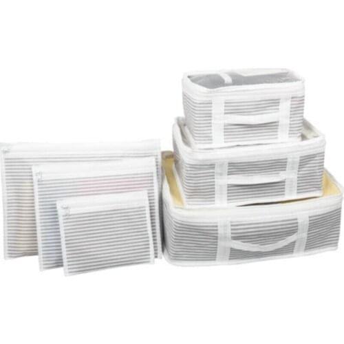 6 piece Suitcase Intra- Regulator Organizer Home Travel Vacation Trip Camping Toparlayıcıları