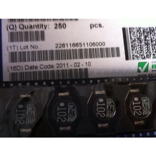 74457230 WE102 WE-PD4 1MH 1A 22X15X7MM SMD power inductor winding