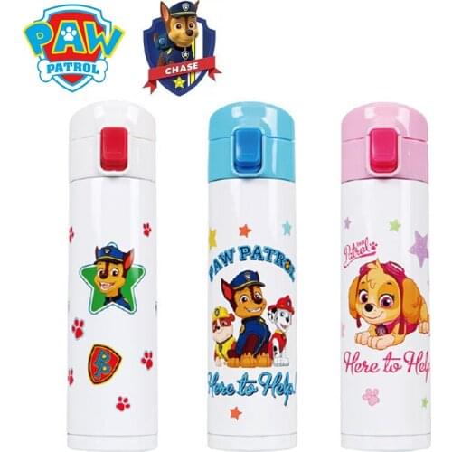 Paw Patrol Anime Marshall Childrens Thermos Cup Stainless Steel Thermos Bottle Vacuum Flasks Boy Girl Thermoses Christmas Gifts
