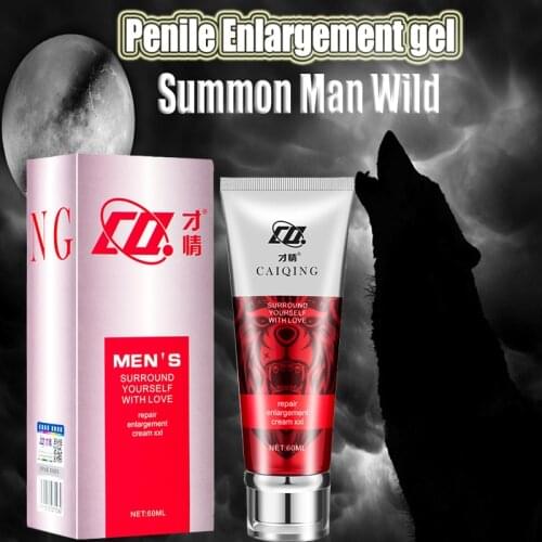 Penile Erection Cream 60ml Mens Penile Enlargement Ointment Mens Penis Enlargement Massage Gel Sex Products For Male