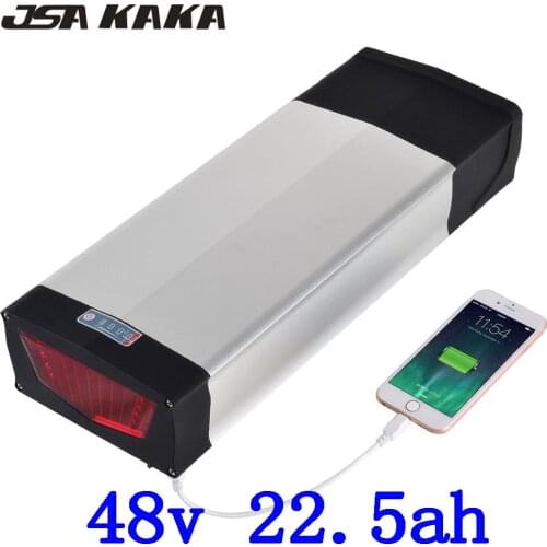 48V 20AH Lithium Battery 48V 1000W 1500W 2000W Electric Bike Battery 48V 15AH 18AH 20AH 22AH 23AH Ebike Battery with 2A charger
