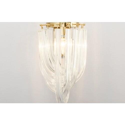 Loft nicho de parede wood dining room aisle living room wall lights for home espelho