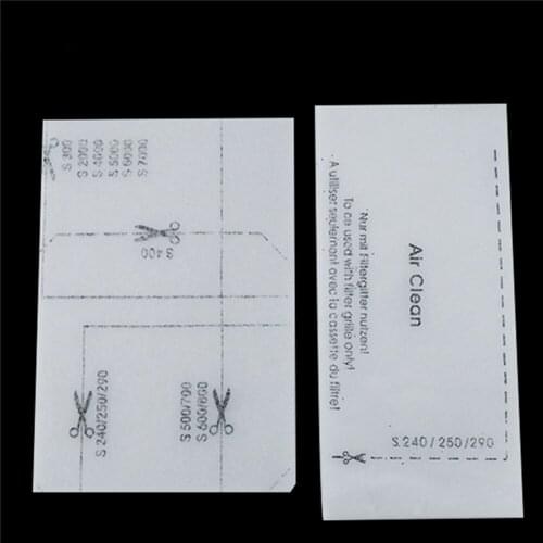 10pcs/set Air Filter Bags for Miele FJM/GN series Vacuum Cleaners Air Clean Filter Bags for Miele FJM/GN Vacuum Cleaner Parts