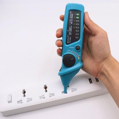 Multifunctional Electric Tester, Portable Intelligent Non-contact Household Voltage Tester Line Detection Pen Electrician Tool
