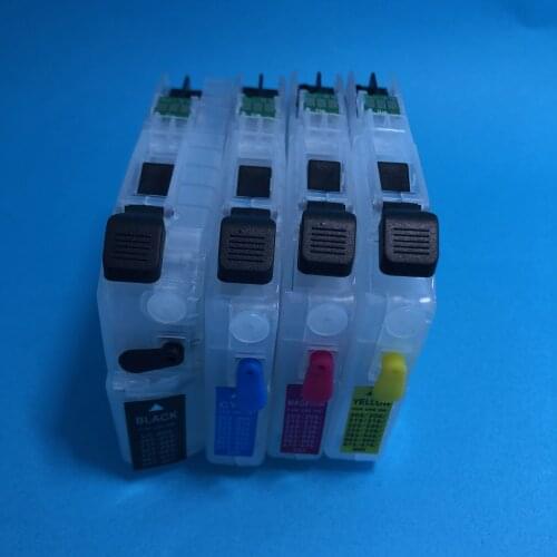 YOTAT Refillable ink cartridge LC237 LC235 for Brother MFC-J4120 MFC-J4620 inkjet printer (Australia)
