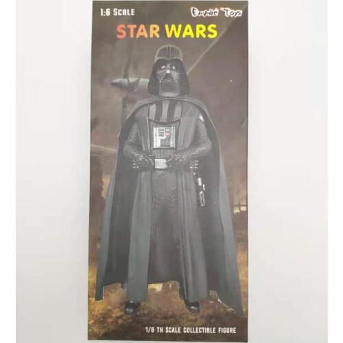 New Crazy Toy Star War Darth Vader Articulated Boxed 1/6 Action Figure Decoration 12 inches Children Birthday Gift