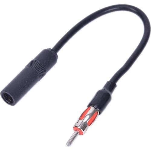 New 9.84 inch 25cm Auto Car Universal Car Male to Female Radio AM/FM Antenna Adapter Extension Cable