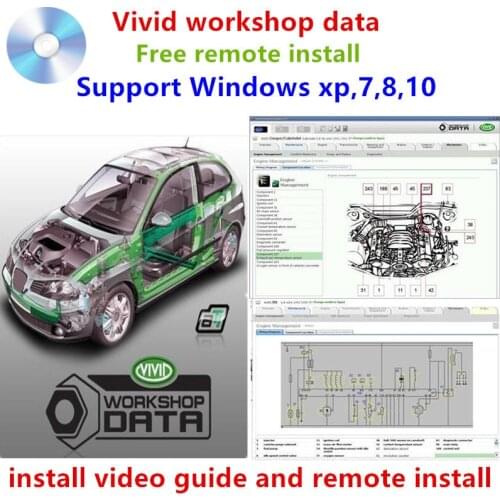 Auto repair software vivid workshop 10.2 support until 2010 year send by download link only