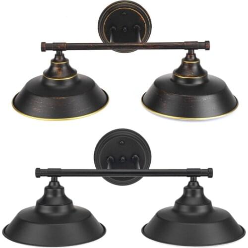 Retro Vintage loft E26/E27 LED Wall Lamp Iron industrial decor Indoor lighting bracket wall light Living Room Bedroom Bedside