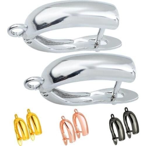 Peixin Fashion DIY Earring for women Buckle Hook Handmade Jewelry Making Accessories Fashion Design Hollow Earring Hook