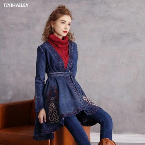 Женские тренчи TIYIHAILEY China At AliExpress