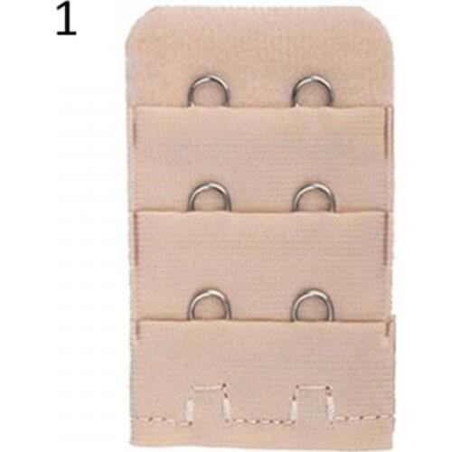 50% Hot Sale 5Pcs Breathable Women 3 Rows 2 Hooks Bra Strap Extender Soft Back Band Extension