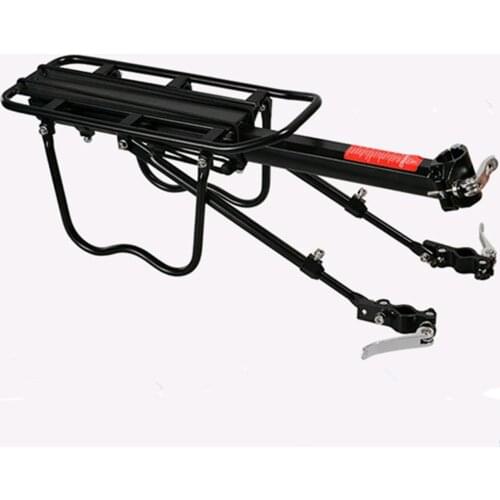 Alloy Bicycle Rear Rack Pannier Carrier Bag Luggage Cycle Mountain Bike Carrier Cargo Carrier Rear Shelf Cycling Bicycle Rack