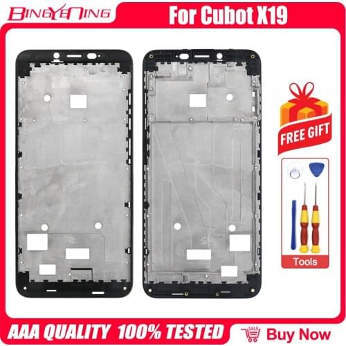 100% New Original Front frame Front Housing Repair Replacement Accessories Parts For Cubot X19 Cellphone