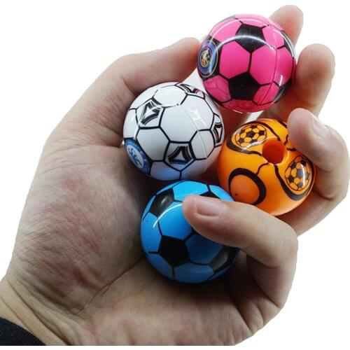 5pcs Random Fashion Mini Soccer Ball Pencil Sharpener Creative Trend Football Shape Pencil Sharpener For Kids Gift
