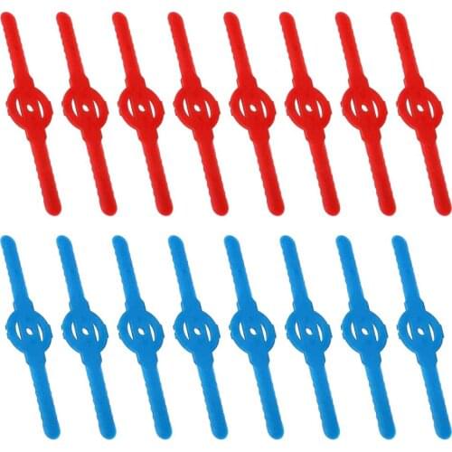 8Pcs Plastic Grass Trimmer Blades Lawn Mower Blade Cordless Trimmer Garden Tool Lawn Mower Trimmer Accessories