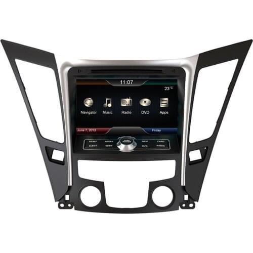 CAR DVD GPS PLAYER FOR Hyundai Sonata YF I40 I45 I50 2011 2012 2013 2014 2015 Car audio video multimedia Radio Free Camera Map