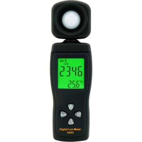 AS803 Luxmeter Digital Light Meter Lux Meter Photometer UV Meter Radiometer