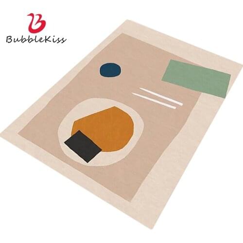 Bubble Kiss Livng Room Area Rugs Thicken Loop Velvet Home Bedside Floor Carpet Comfortable Large Coffee Tables Non Slip Mats New