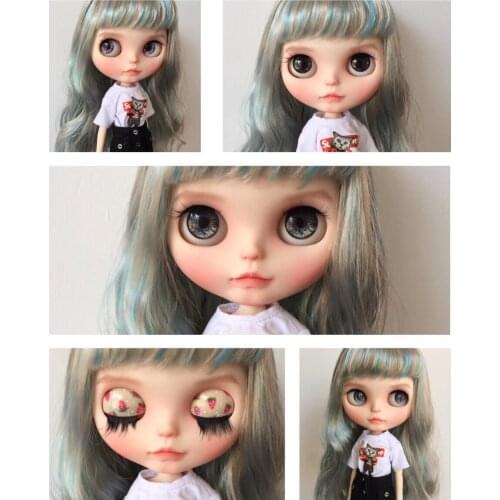 2019 April customization doll DIY joint body blyth doll For Girls multicolour hair