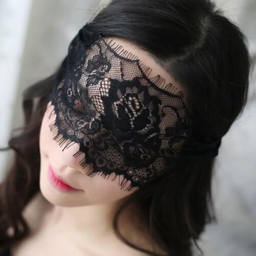 New Sexy Lace Hollow Eye Mask Nightclub Womens Role Playing Sexy Mask Masquerade Queen Lace Mask Womens Erotic Accessories