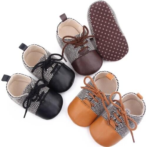 New Fashion First Walkers Baby Boy Casual Shoes for 1 Year Old Infant Newborn Gear Infant Sneakers Soft Sole Toddler Footwear