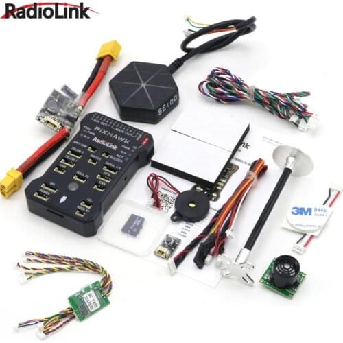 Radiolink Pixhawk PIX APM Flight Controller Combo with GPS Holder M8N GPS Buzzer 4G SD Card Telemetry Module Mounting foam