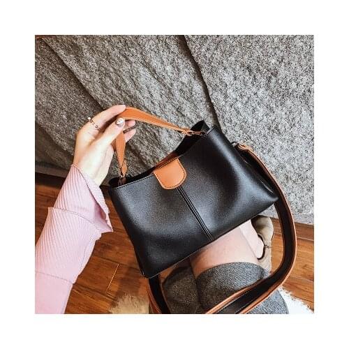 Luxury Fashion Ladies Handbag Leather Bucket Bag Women Tote Crossbody Messenger Bags Small Female Shoulder Bags Bolsas De Mujer