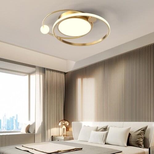 LED Modern Ceiling Lights For Bedroom Living Room study Room Black/White gold kitchen Balcony Lights Ceiling Lamps ZM1015