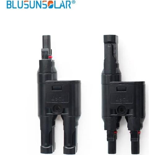 10 pairs branch solar connector PPO housing material. TUV approved PV connector