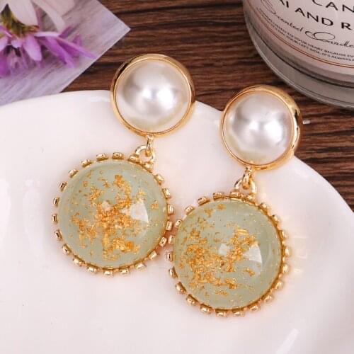 16 styles New Crystal Resin Dangle Drop Earrings Summer Heart Drop Earrings Rainbow colorful Summer Earrings Wholesale Earrings