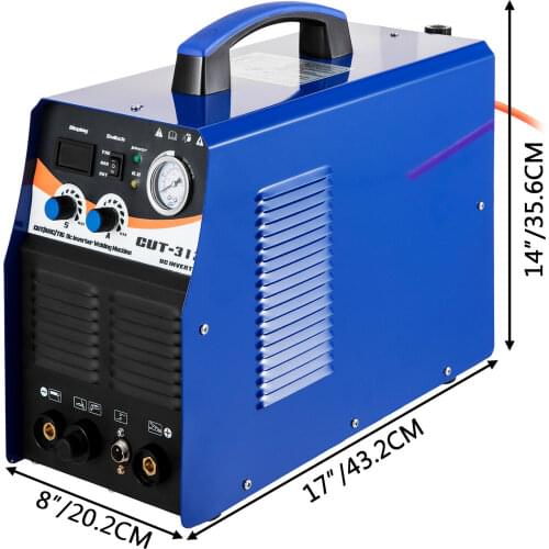 220V CT-312 TIG/Stick Plasma Cutter 3In1 Welder DC Inverter IGBT Welding Machine
