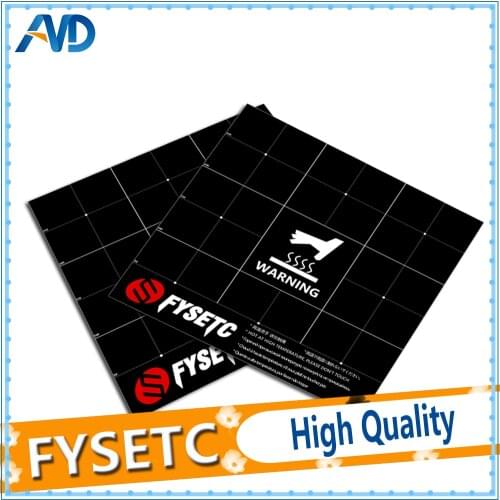 3D Printer Frosted Heat Hot Bed Sticker Coordinate Printed 300x300mm Surface Build Sheet Plate For CR-10 CR-10S Lulzbot