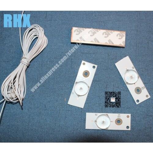 40Pcs 3V Universal SMD Lamp Beads with Optical Lens Fliter , Repair TV 100%NEW