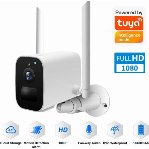 Battery WiFi Camera 1080P 2MP FHD IP Video Surveillance Camcorder CCTV Security Indoor Waterproof Two Way Audio Cloud Storage