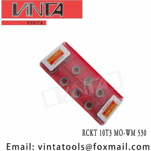 Free shipping high quality RCKT 10T3 MO-WM 530 cnc carbide milling inserts