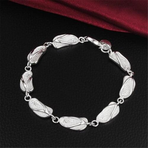 925 Sterling Silver colorLink Chain Bracelet Cute Girls Charm Cubic Zirconia Micro Pave CZ Crystal Bracelet Jewelry S023