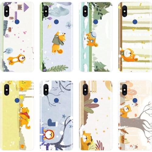 Case For Xiaomi Mi Note 1 2 3 Soft Silicone Shiba inu Dog Japanese Japan Back Cover For Xiaomi Mi Max Mix 1 2 2S Phone Case