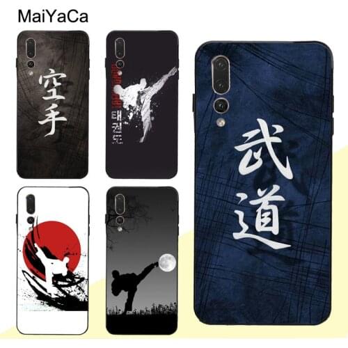 MaiYaCa Kung Fu Judo Karate Case For Huawei P30 Pro P40 P10 P20 Lite Mate 20 30 10 Lite P Smart 2019 Z