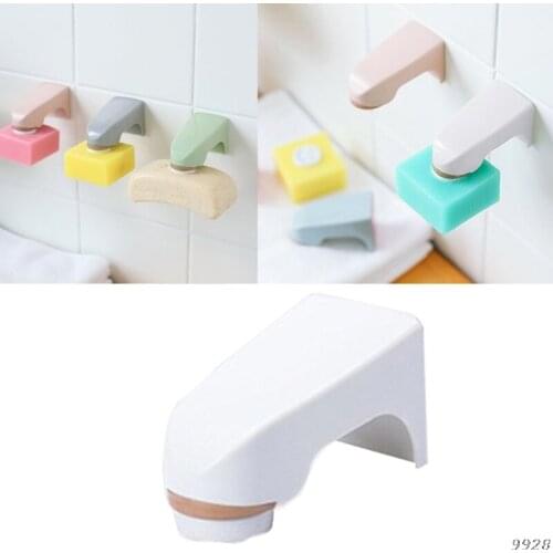 3 Inch Small Wall Mounted Soap Dish,Magnetic Soap Saver Holder for Bathroom Shower Rectangular Sink Drainer