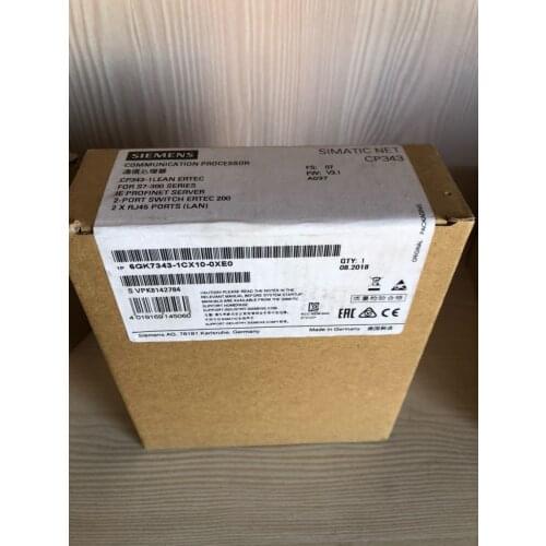 New and Orginal 6GK7343-1CX10-0XE0 6GK7 343-1CX10-0XE0