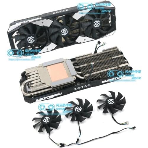New Original for ZOTAC RTX2080Ti RTX2060S RTX2070S RTX2080S Graphics Video Card Cooling Fan