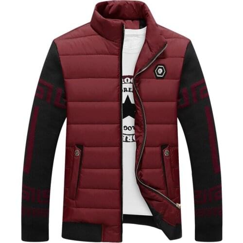 New Style Autumn And Winter Mens down Feather Cotton-padded Clothes Thick Warm Korean-style Stand-Collar Stylish down