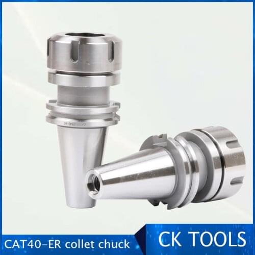 CAT40 ER16 ER20 ER25 ER32 Machining Center CNC quickly change Tool Holder American Standard Milling Cutter collet check