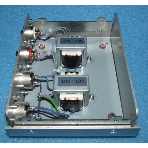 Single-ended to balance EI35 Permalloy 10K: 10K signal transformer, used between the front stage and the back stage
