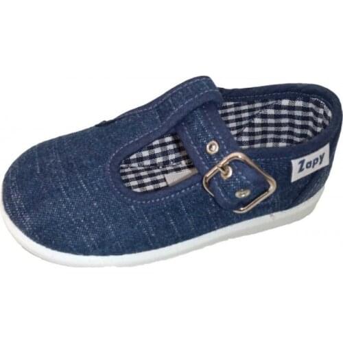 Denim canvas with Zapy buckle with Zapy lonettes