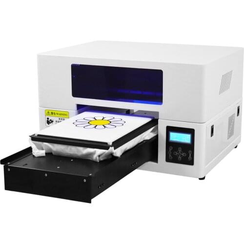 A3 DTG Printer A2939 Size Flatbed Printer T-shirt Printing Machine White Ink Circulation T-shirts Printing DTG Printer 2020