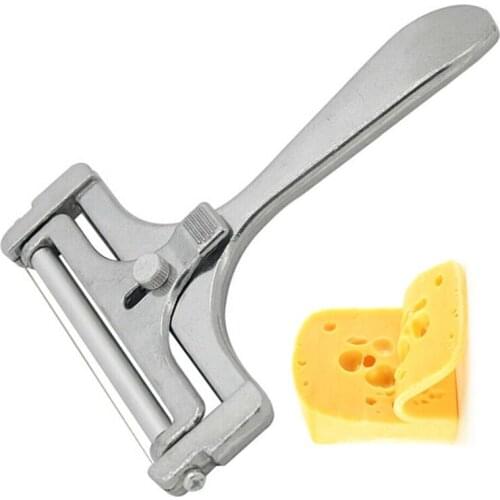 Stainless Steel Wire Cheese Slicer Adjustable Cheese Cutting Wire Cheese Peeler Cheese Slicer Cutter Butter Slice Kitchen Tools